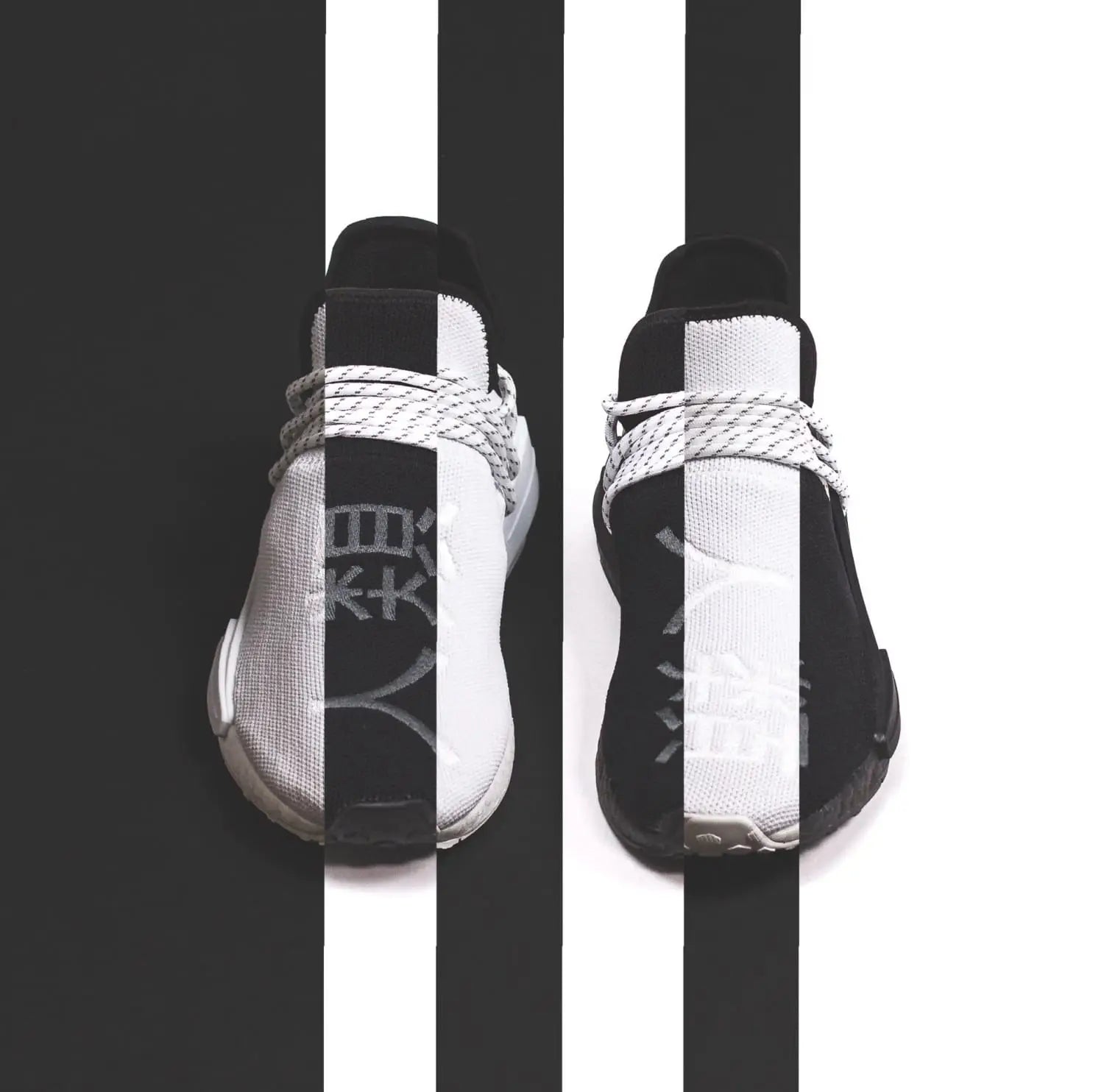 Adidas x Pharrell Williams HU NMD Cloud White/Core Black - GY0092