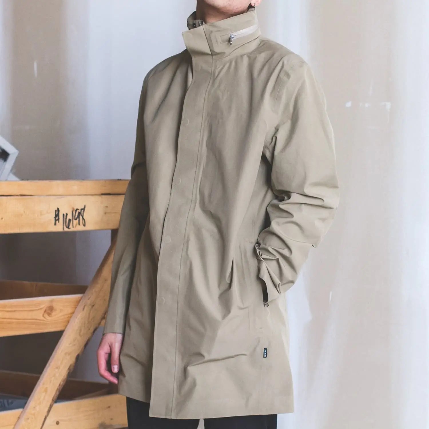 Peak performance trench sales coat