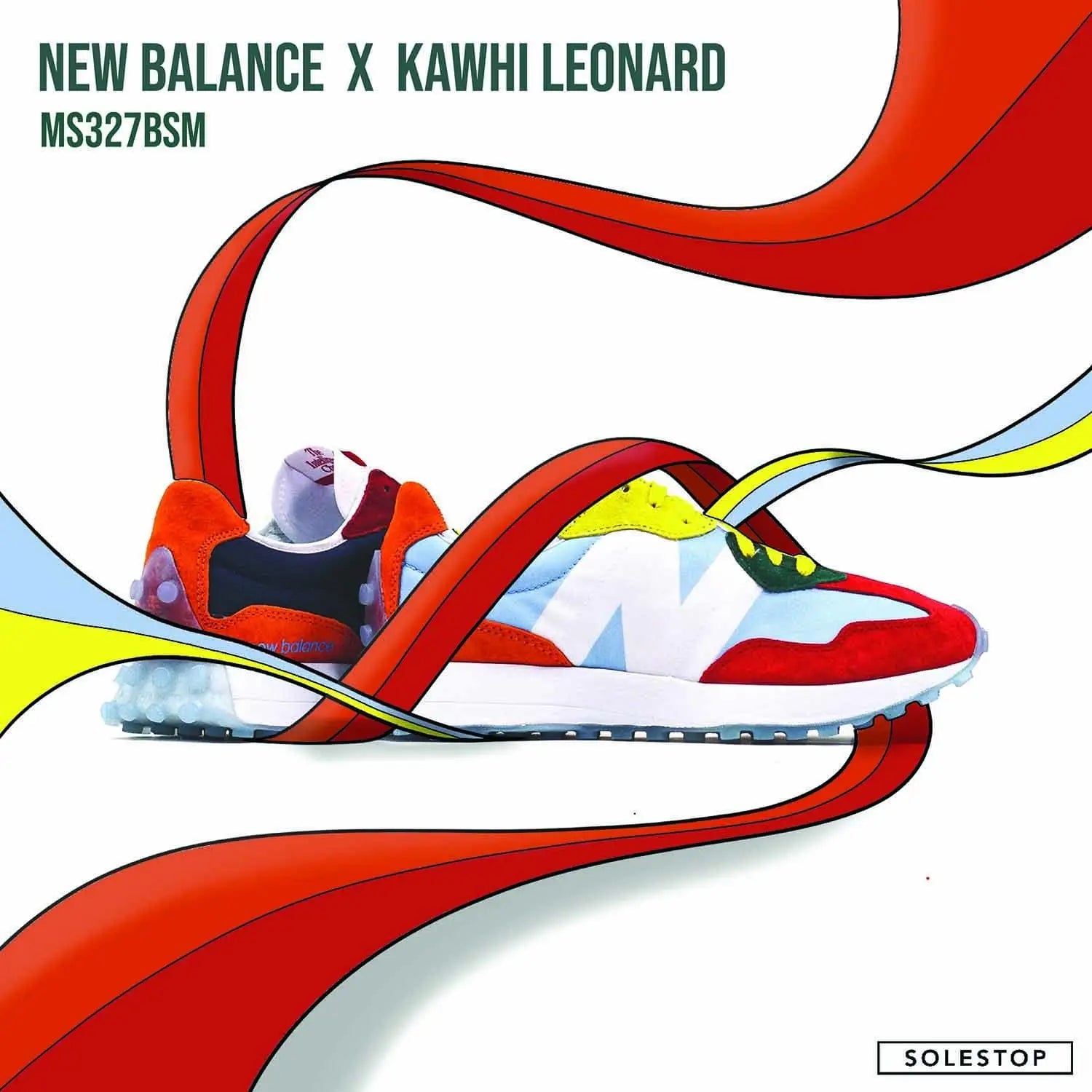 New Balance 327 x Kawhi: Seismic Moment Collection â Solestop.com