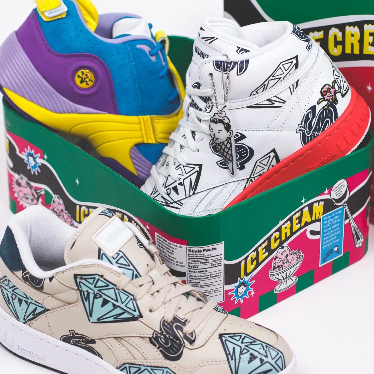 Reebok x Billionaire Boys Club ICECREAM - FW7506/FW7565 – Solestop.com