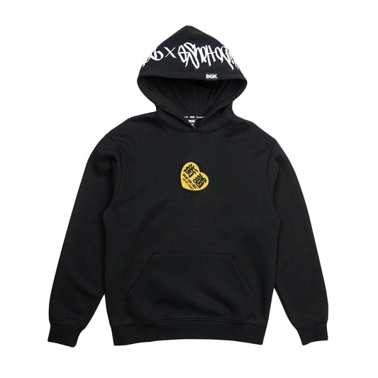 DGK x Kaido House Torque Hooded Fleece Black