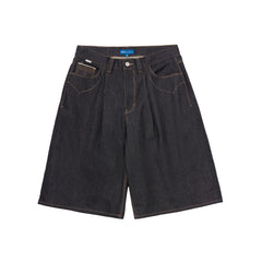 SCRT Selvedge Wide Shorts Indigo
