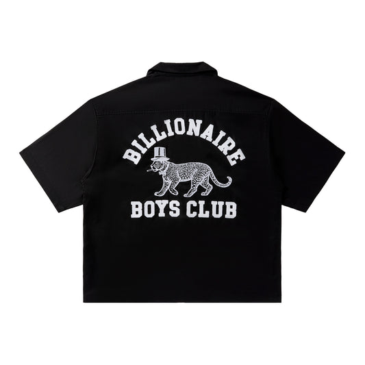 Billionaire Boys Club BB Tip Top SS Woven Black