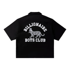 Billionaire Boys Club BB Tip Top SS Woven Black