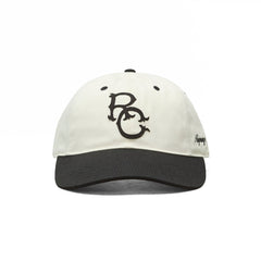 Reigning Champ Colour Block Highlander Strapback Cap Black Ivory