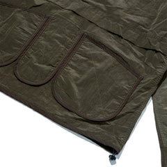 Lakh Transparent Ripstop Inner Jacket Army Green