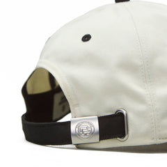 Reigning Champ Colour Block Highlander Strapback Cap Black Ivory