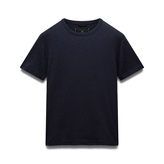 Reigning Champ 1x1 Slub Slim T-Shirt Navy