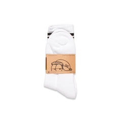 Solestop Run Club Logo Sock White