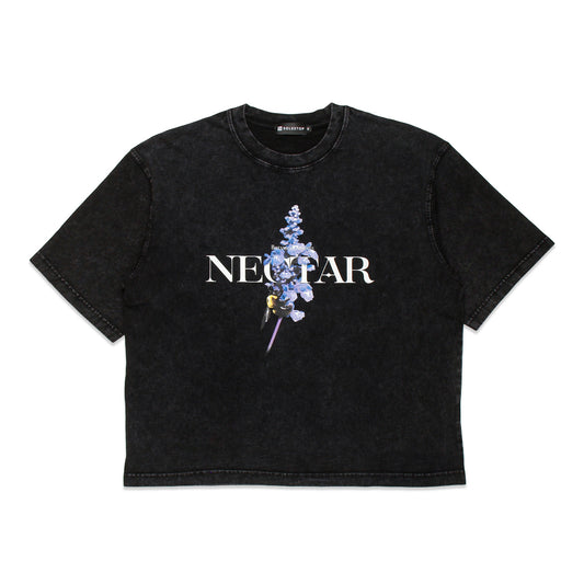 Solestop Nectar Washed Boxy Tee Black