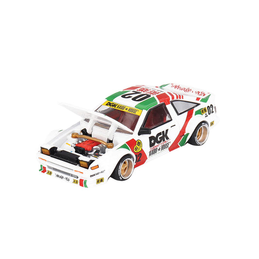 DGK x Kaido House Toyota AE86 Raceway Diecast Model Car