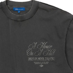 SCRT Theatre Cropped T-Shirt Washed Black