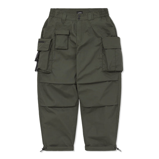 Lakh Ten Pockets Cargo Pants PR Olive