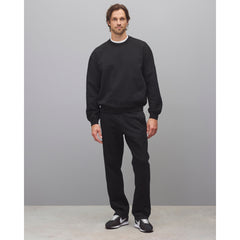 Reigning Champ Brushed Fleece '97 Relaxed Crewneck Black