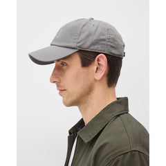 Reigning Champ Cotton Chino Low Pro Strapback Cap Washed Grey