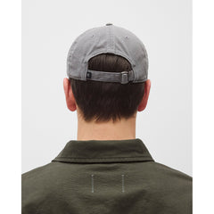 Reigning Champ Cotton Chino Low Pro Strapback Cap Washed Grey