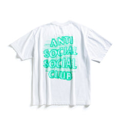 Anti Social Social Club Glow In The Dark Tee White