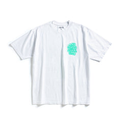 Anti Social Social Club Glow In The Dark Tee White