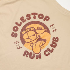 Solestop Run Club Mascot Tank Top Apricot