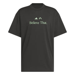 Adidas Ant Believe Tee Anthony Edwards Black Green JW4291 - T-SHIRTS - Canada