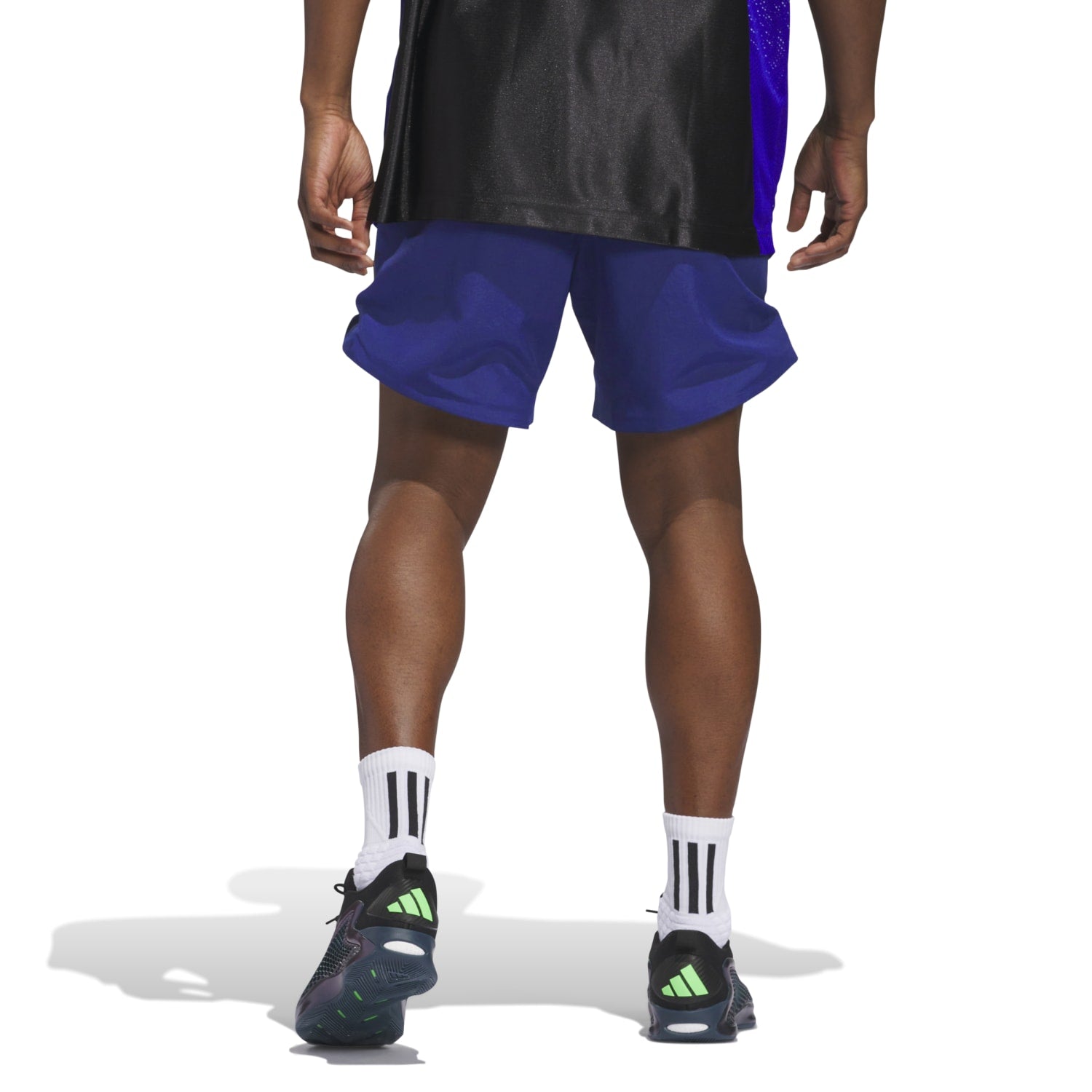 Adidas Ant Short Anthony Edwards Blue Black JD6150 - SHORTS - Canada