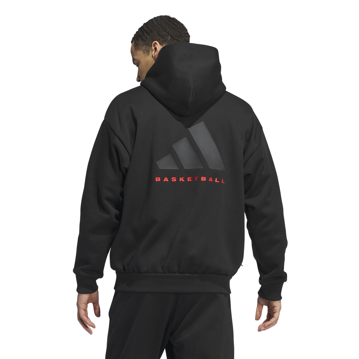 Adidas Basketball Hoodie Black IZ4907 - SWEATERS - Canada