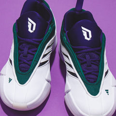 Adidas Basketball Men Dame 9 White Green IG6603 - FOOTWEAR - Canada