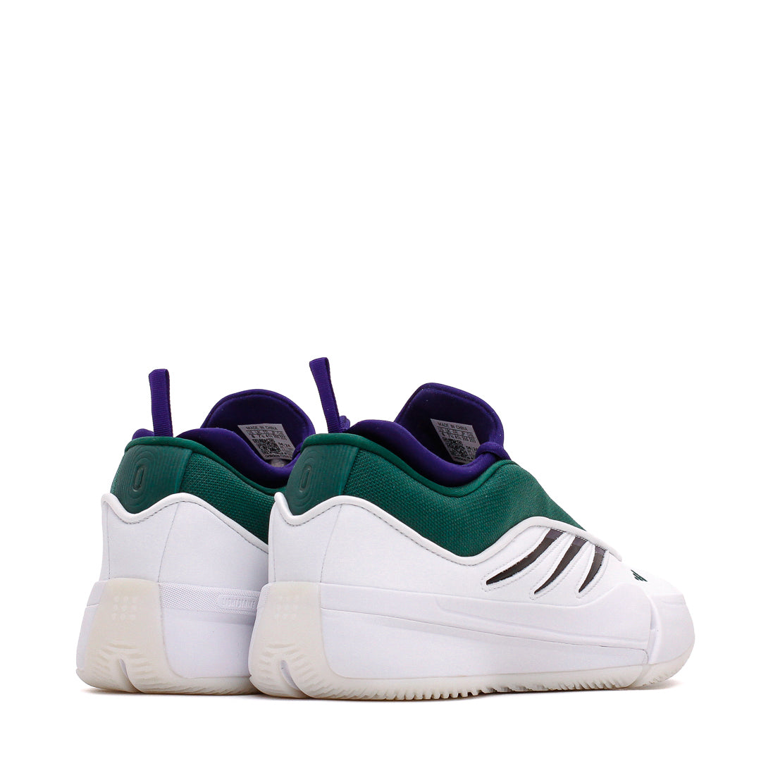 Adidas Basketball Men Dame 9 White Green IG6603 - FOOTWEAR - Canada