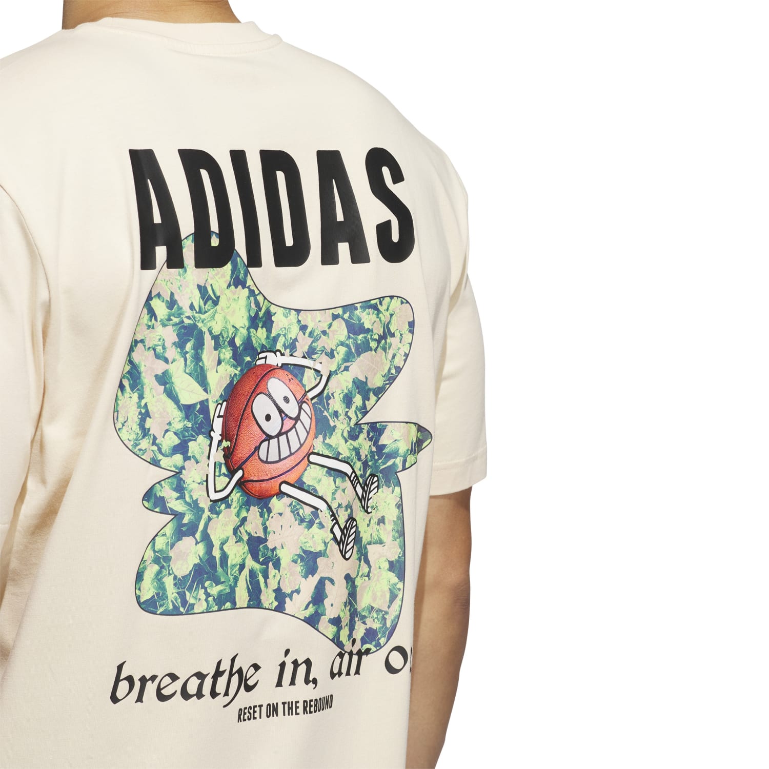 Adidas Basketball Men Lil Stripe Photoreal Graphic Tee Pink IN6384 - T - SHIRTS Canada