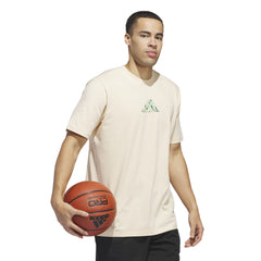 Adidas Basketball Men Lil Stripe Photoreal Graphic Tee Pink IN6384 - T - SHIRTS Canada