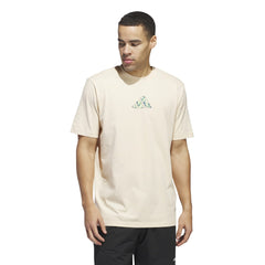 Adidas Basketball Men Lil Stripe Photoreal Graphic Tee Pink IN6384 - T - SHIRTS Canada