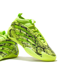 Adidas Basketball Unisex Harden Vol. 9 Green Snakeskin JR8289 - FOOTWEAR - Canada