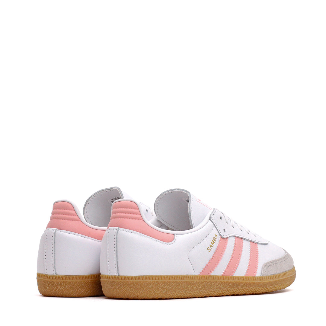 Adidas Kids Samba OG White Coral Pink (GS) JP5480 - FOOTWEAR - Canada