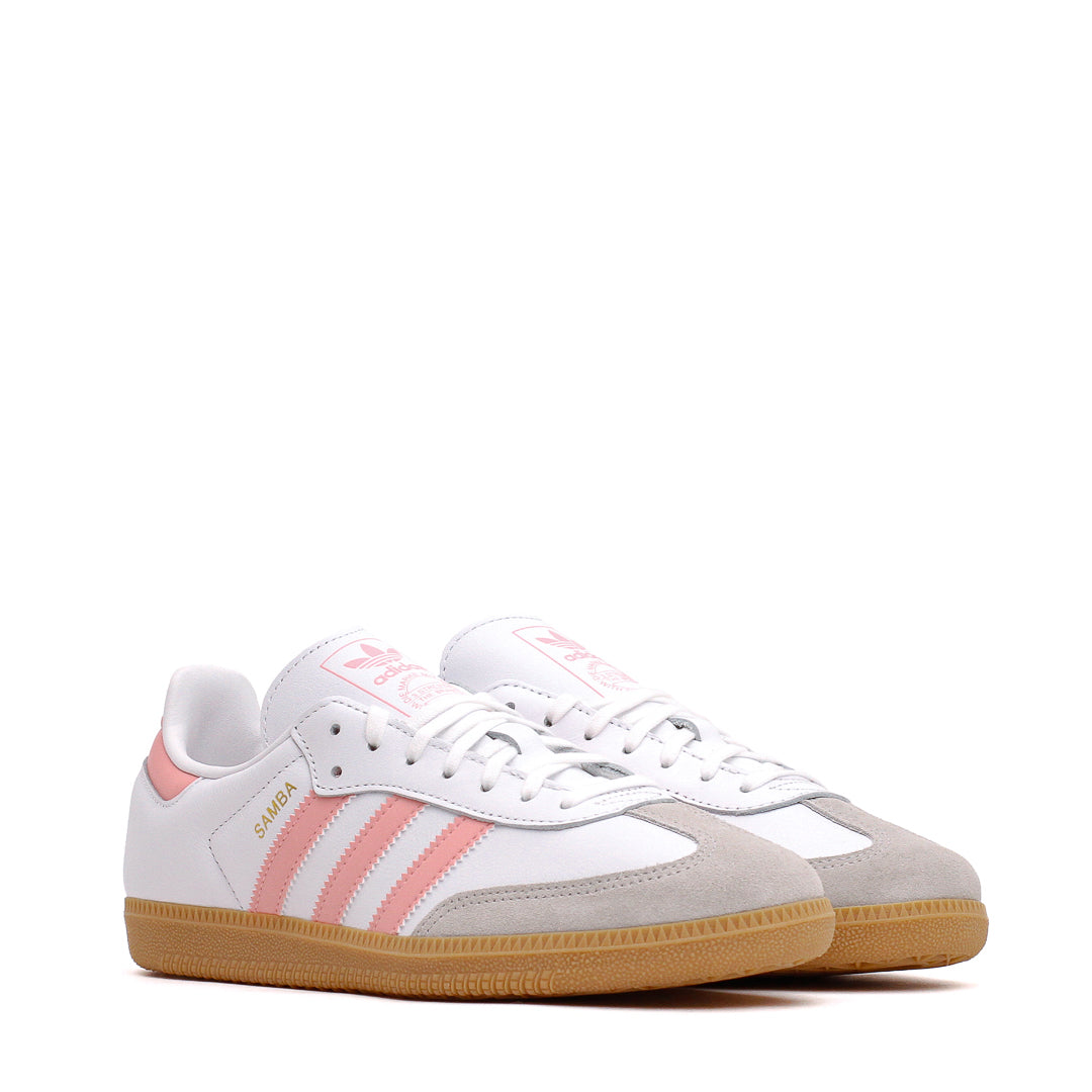 Adidas Kids Samba OG White Coral Pink (GS) JP5480 - FOOTWEAR - Canada