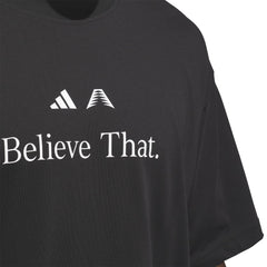 Adidas Men Anthony Edwards Believe T-Shirt Black JM7951 - T-SHIRTS - Canada