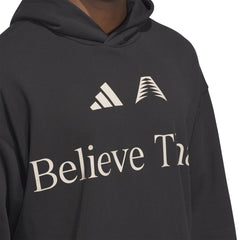 Adidas Men Anthony Edwards Believe That Hoodie Black JW4293 - SWEATERS - Canada