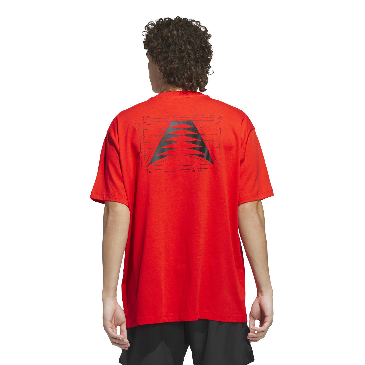 Adidas Men Anthony Edwards Graphics Tee Red JD6155 - T-SHIRTS - Canada