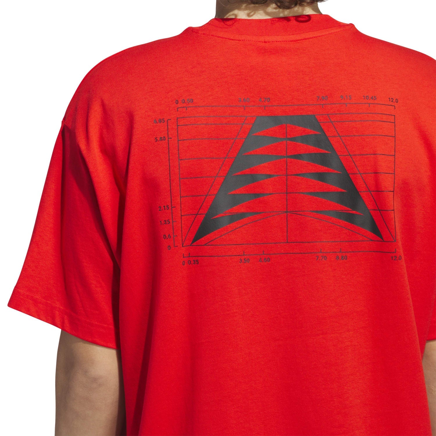 Adidas Men Anthony Edwards Graphics Tee Red JD6155 - T-SHIRTS - Canada