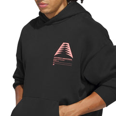 Adidas Men Anthony Edwards Schematic Hoodie Black - SWEATERS - Canada