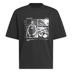 Adidas Men Anthony Edwards Tee Black - T-SHIRTS - Canada