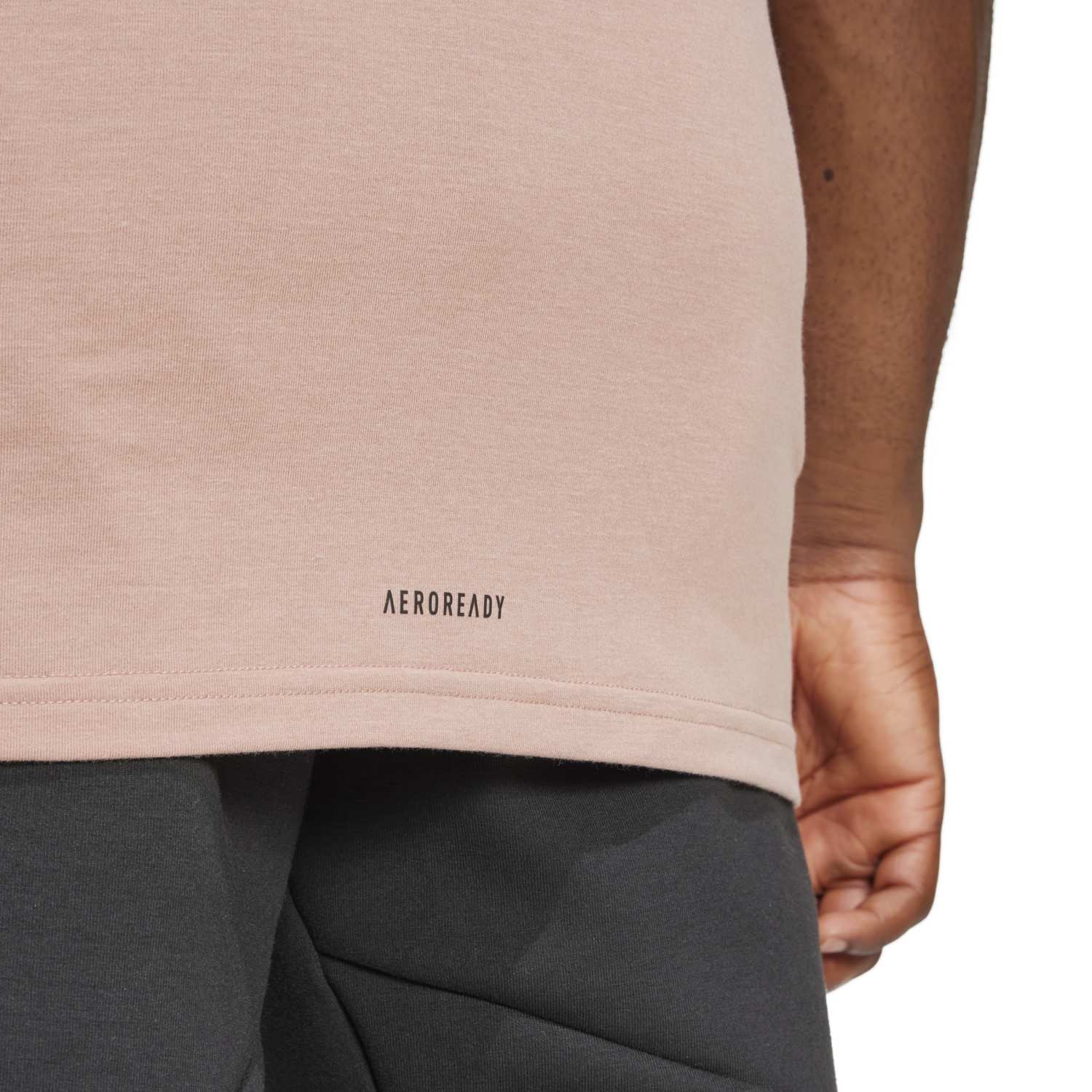 Adidas Men Designed for Training Workout Tee Pink - T-SHIRTS - Canada