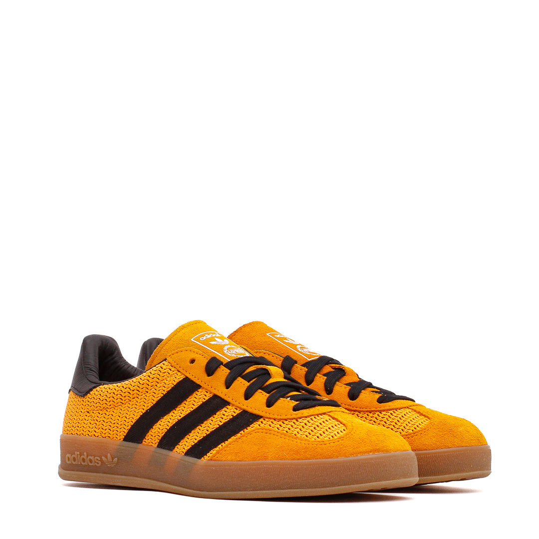 Adidas Men Gazelle Indoor Equipment Orange Black IH4770 - FOOTWEAR - Canada