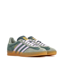 Adidas Men Gazelle Indoor Mineral Green Silver JI0323 - FOOTWEAR - Canada