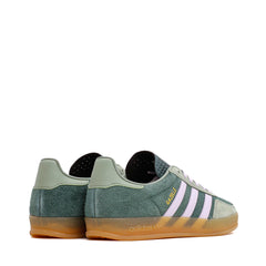 Adidas Men Gazelle Indoor Mineral Green Silver JI0323 - FOOTWEAR - Canada