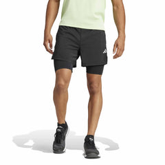 Adidas Men Gym Training 2-in-1 Shorts Black - SHORTS - Canada