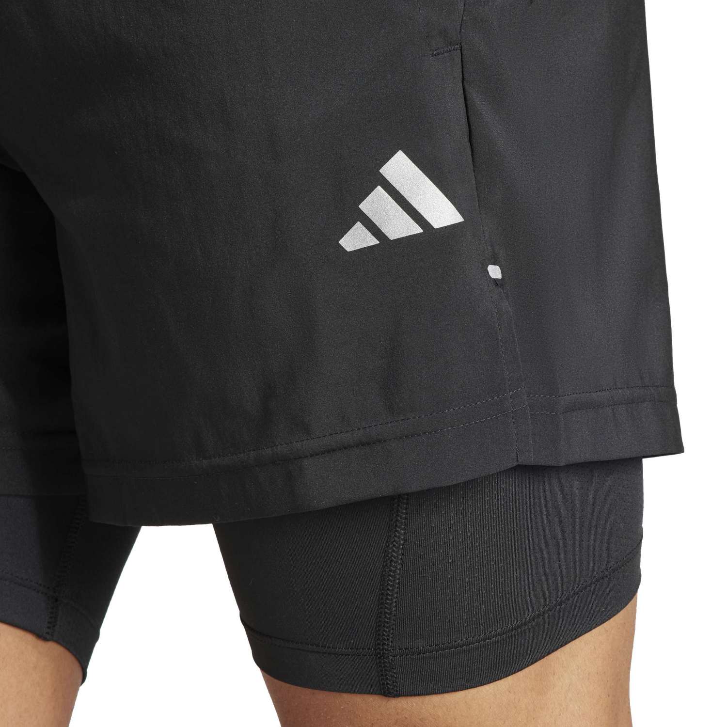 Adidas Men Gym Training 2-in-1 Shorts Black - SHORTS - Canada