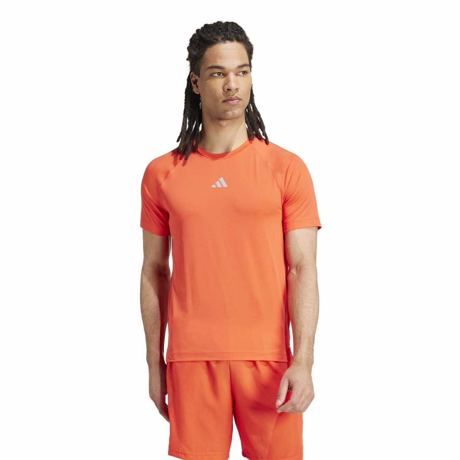 Adidas Men Gym Training Tee Orange - T-SHIRTS - Canada
