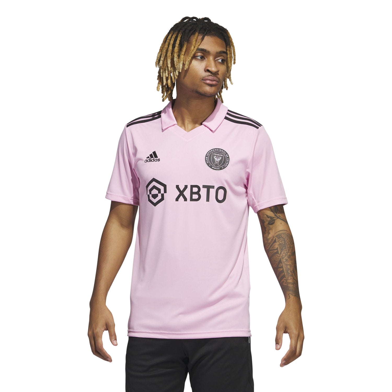 Adidas Men Inter Miami CF Home Jersey Pink IB5027 - TOPS - Canada