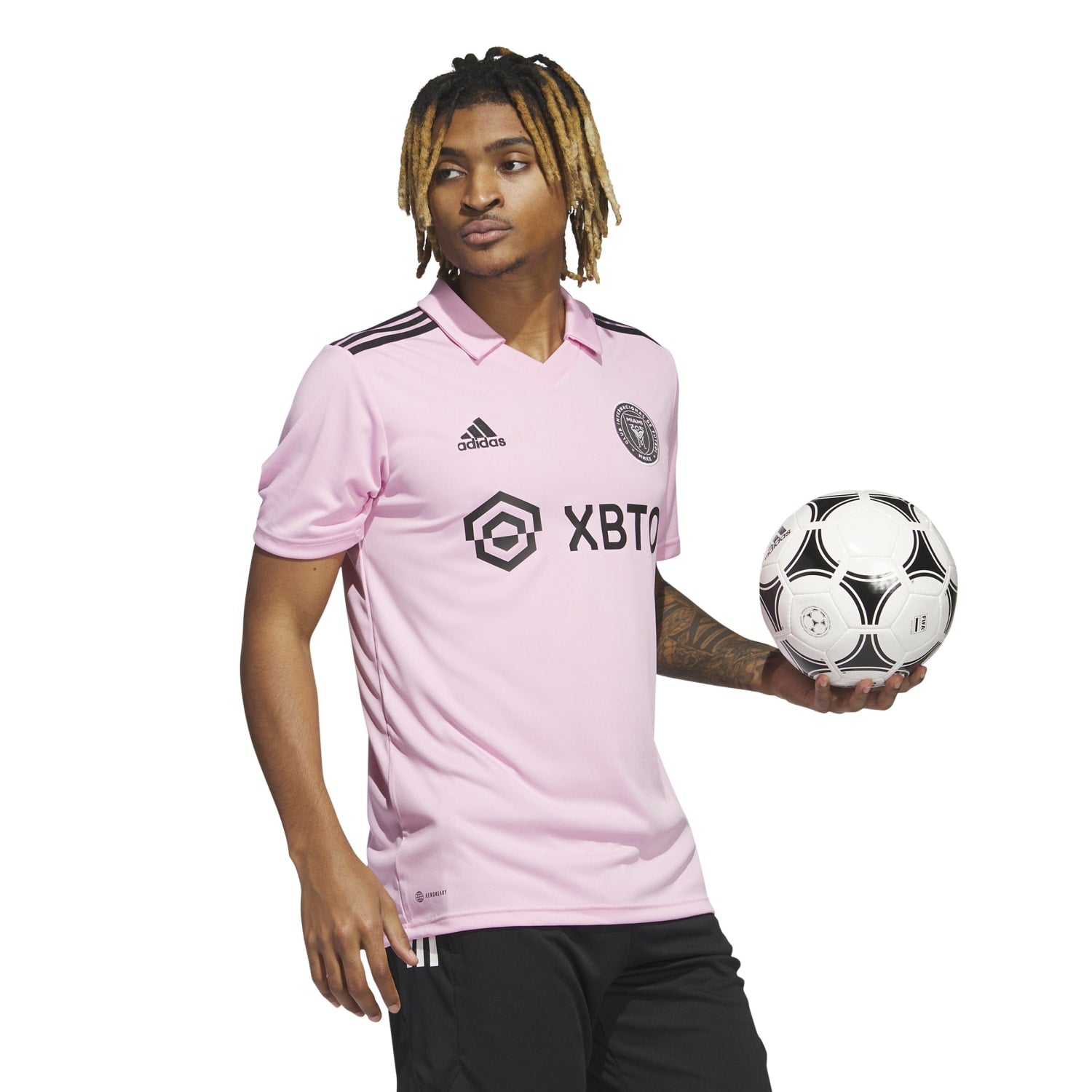 Adidas Men Inter Miami CF Home Jersey Pink IB5027 - TOPS - Canada