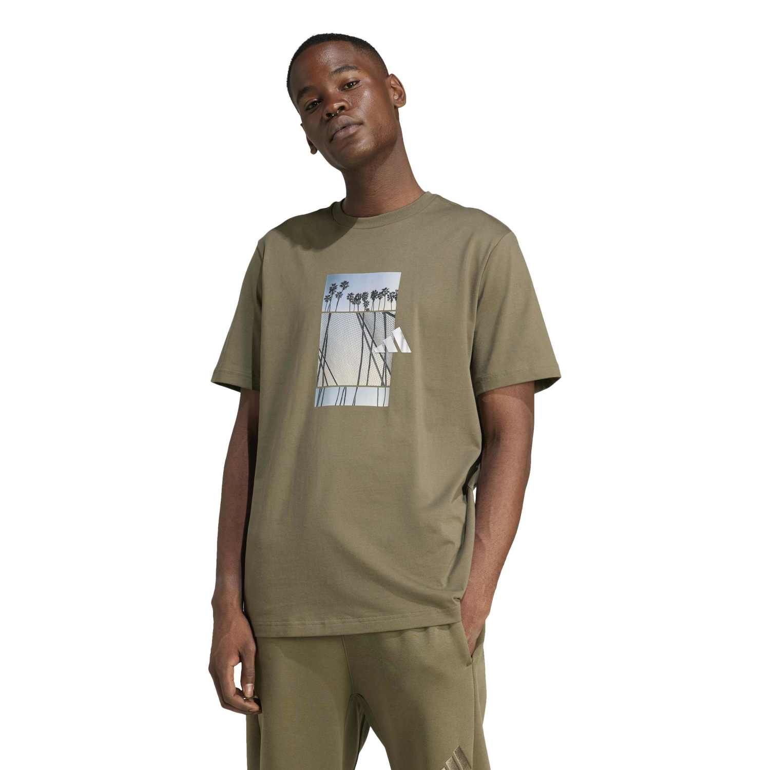 Adidas Men Lens Elevated Graphic Tee JJ3924 - T-SHIRTS - Canada